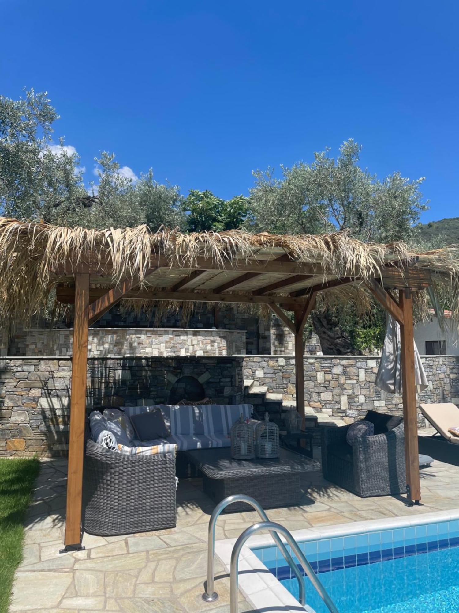 Villa Olive Ano Lekhonia Exterior photo